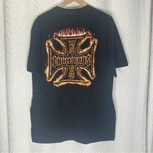 AAA West Coast Chamorros Short Sleeve Black Tee